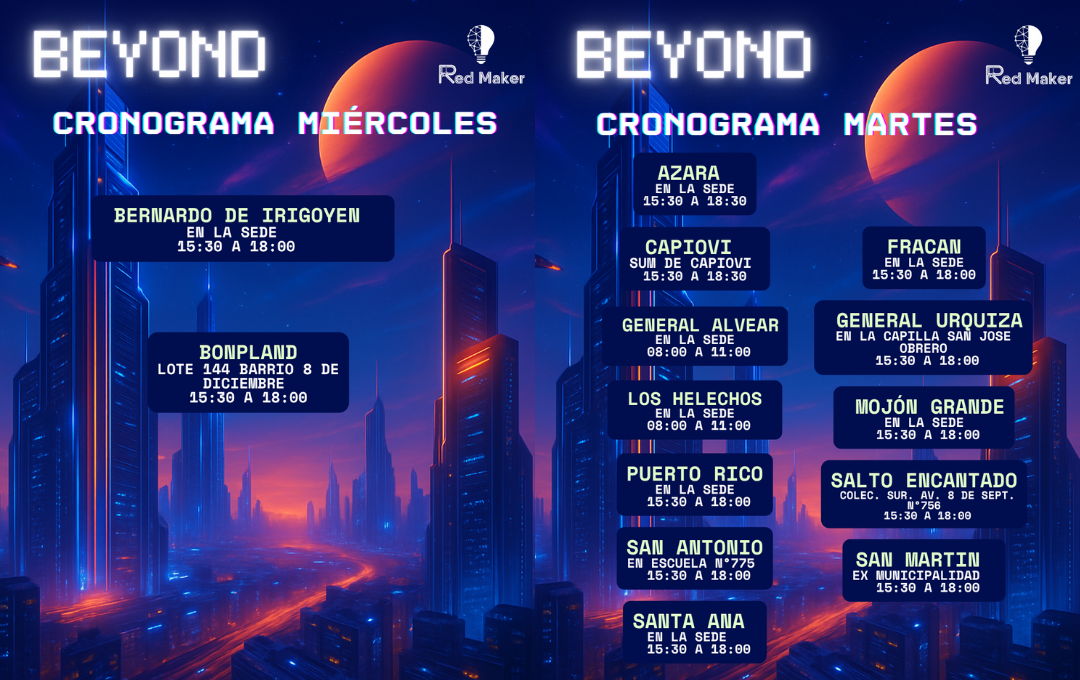 Los Espacios Maker cierran una semana de creatividad joven y tecnología en cada rincón de la Provincia